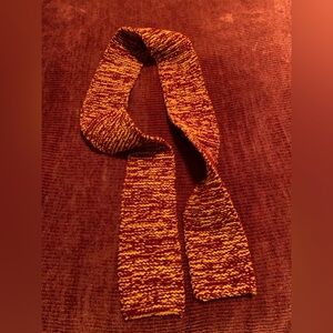 Garnet & Gold Long Winter Scarf (NWOT)